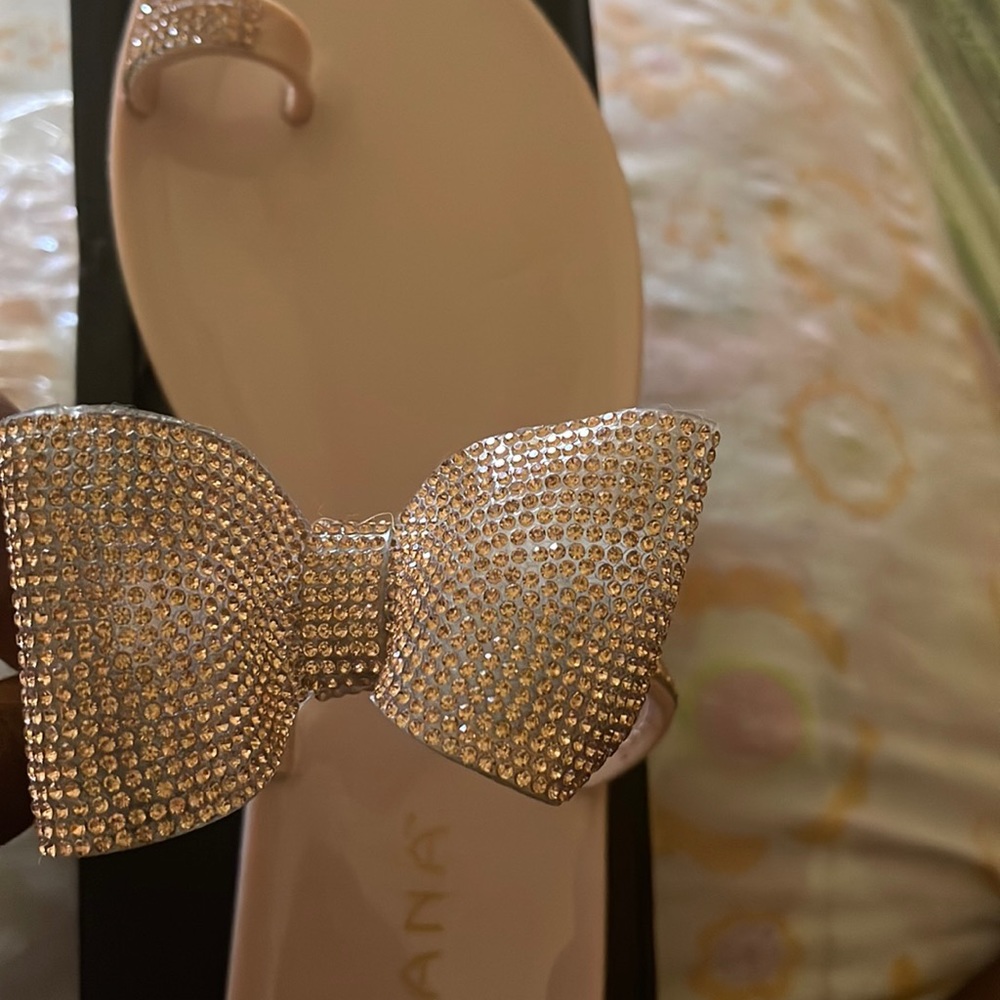 Nude Jelly Diamond Sandals